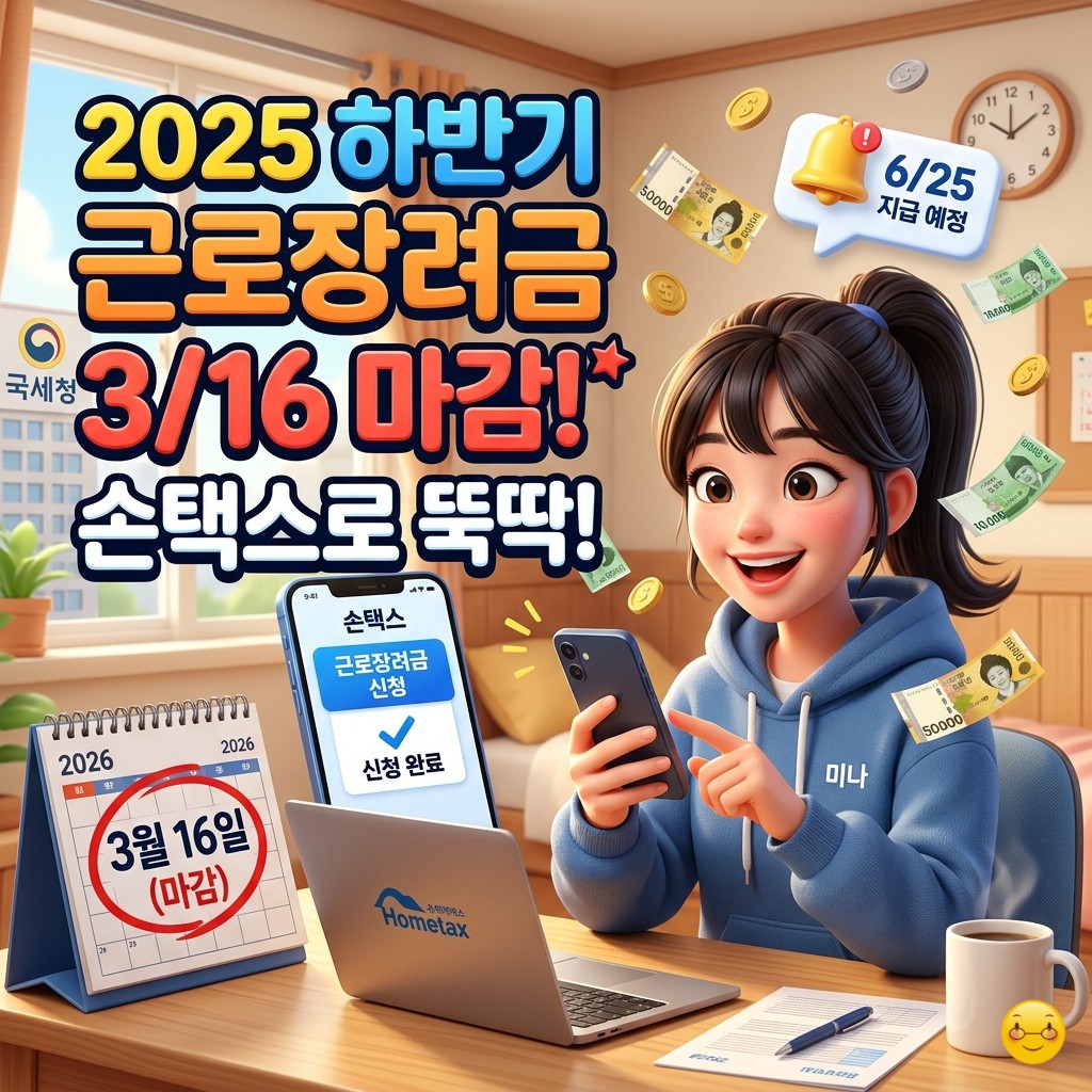 하반기-근로장려금신청-손택스