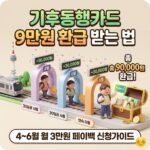 기후동행카드-9만원환급-페이백신청