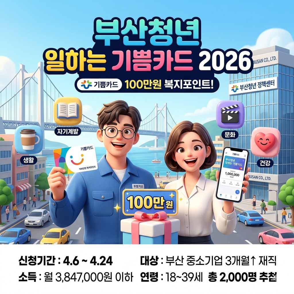 부산청년-일하는-기쁨카드-2026-100만원-복지포인트