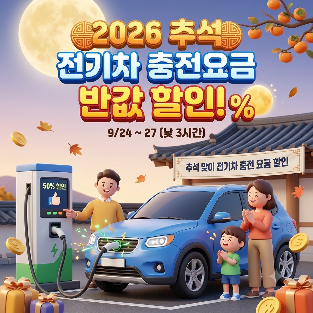 2026 추석 전기차 충전요금 할인