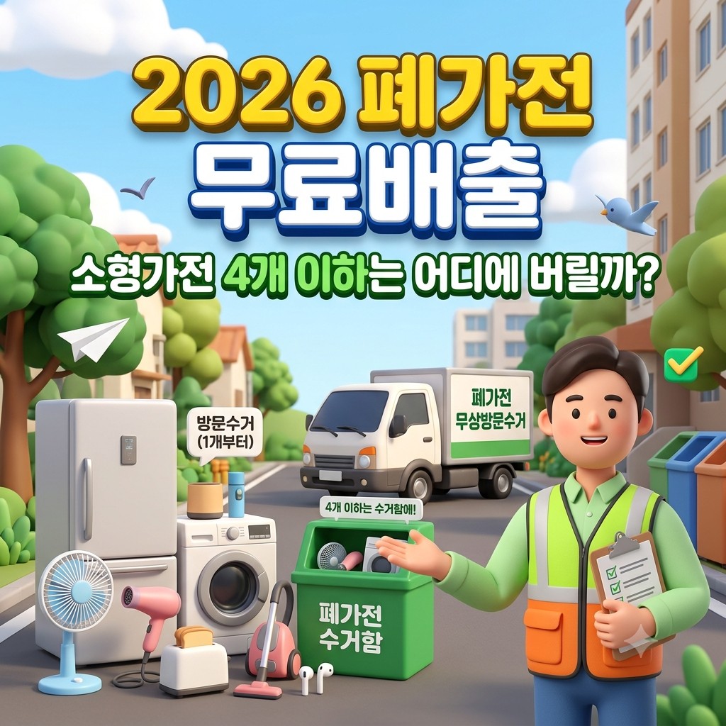 2026 폐가전 무료배출