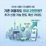 서울시 안심통장 4호