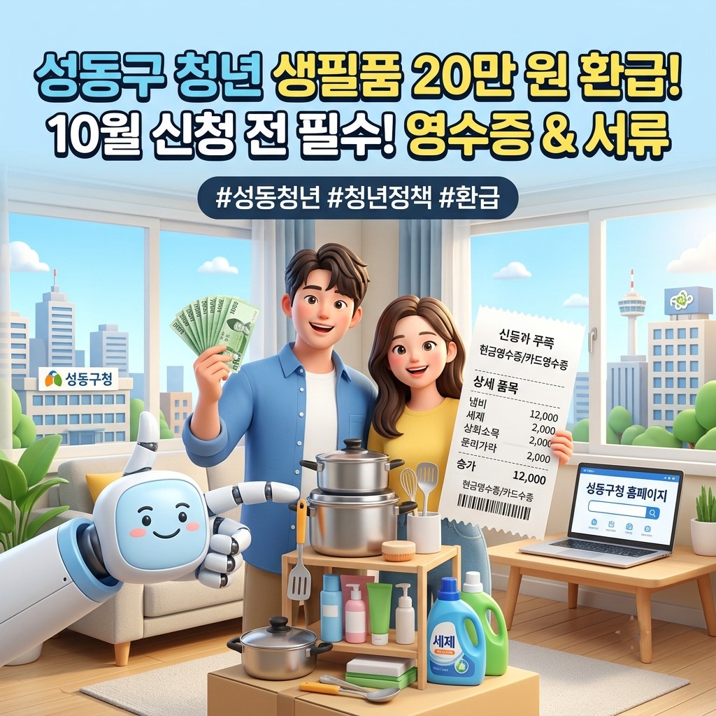 성동구 청년 생필품 지원