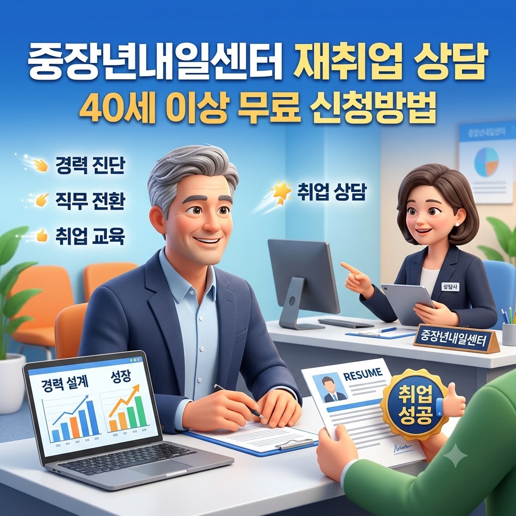 중장년내일센터 재취업 상담