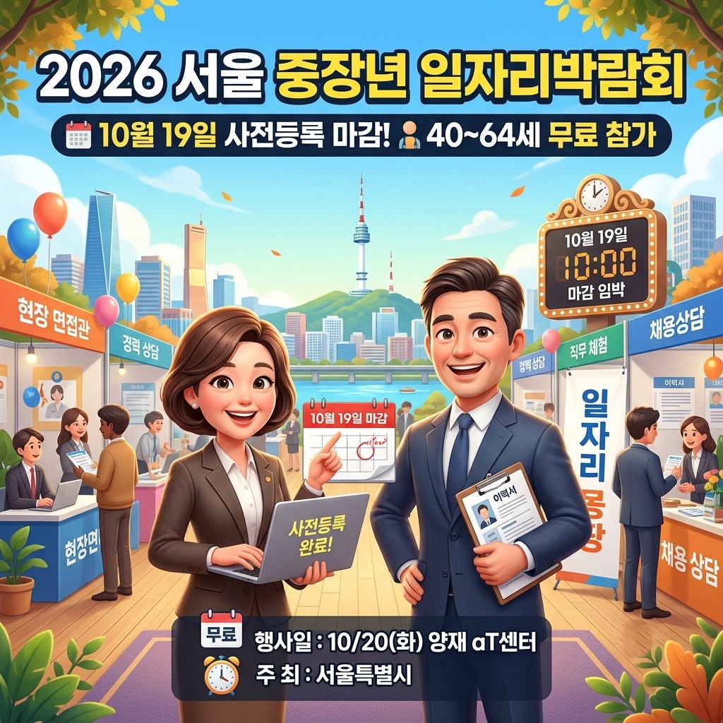 2026 서울 중장년 일자리박람회