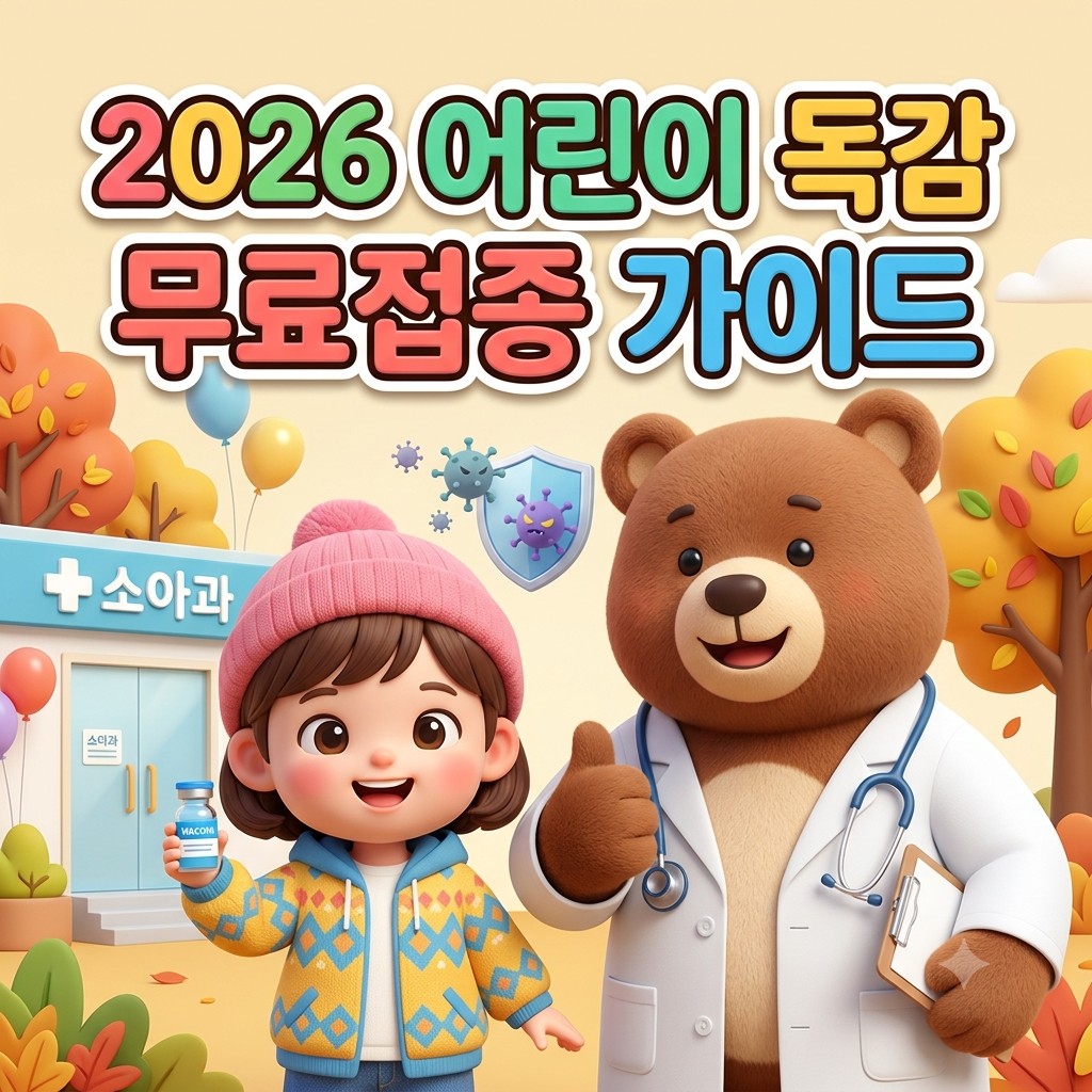 2026 어린이 독감 무료접종