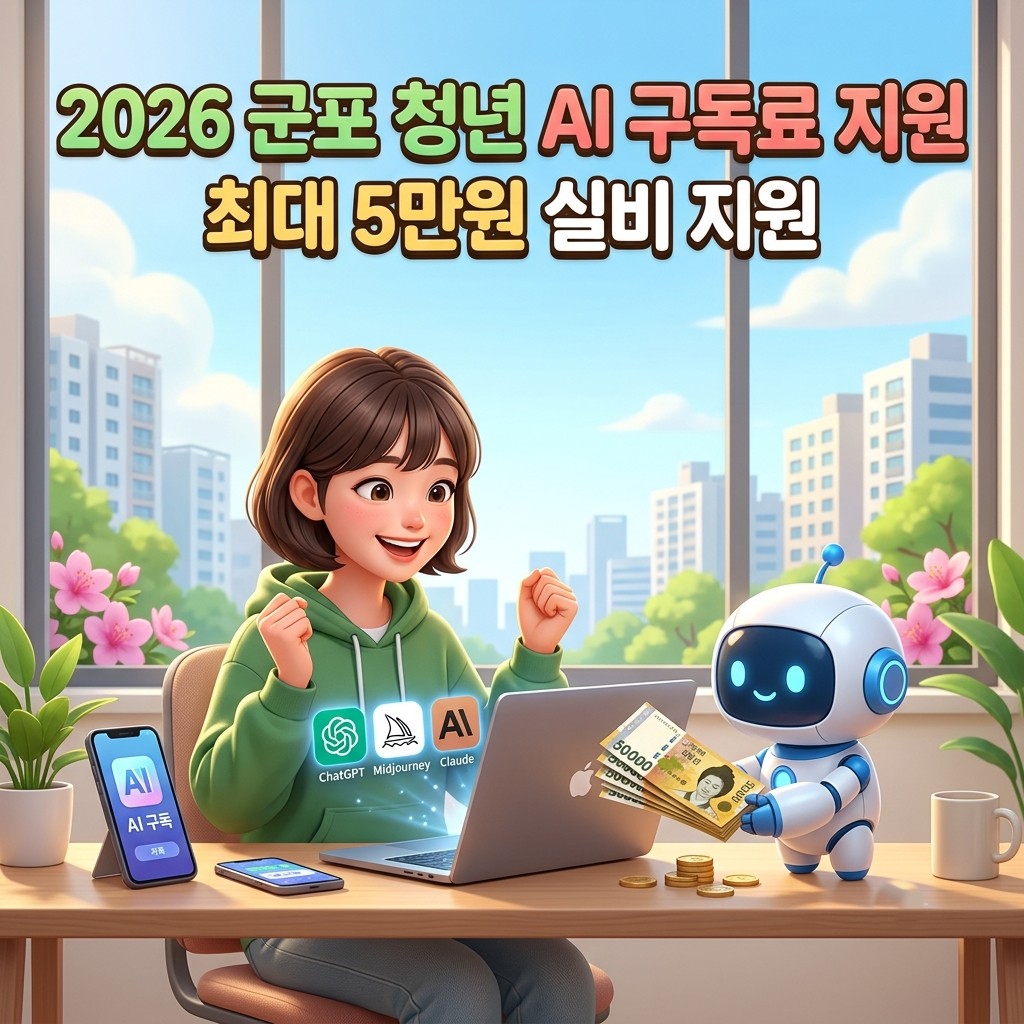 군포 청년 AI 구독료 지원