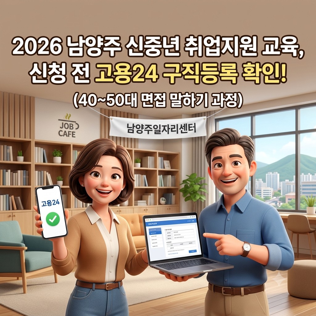 남양주 신중년 취업지원 교육