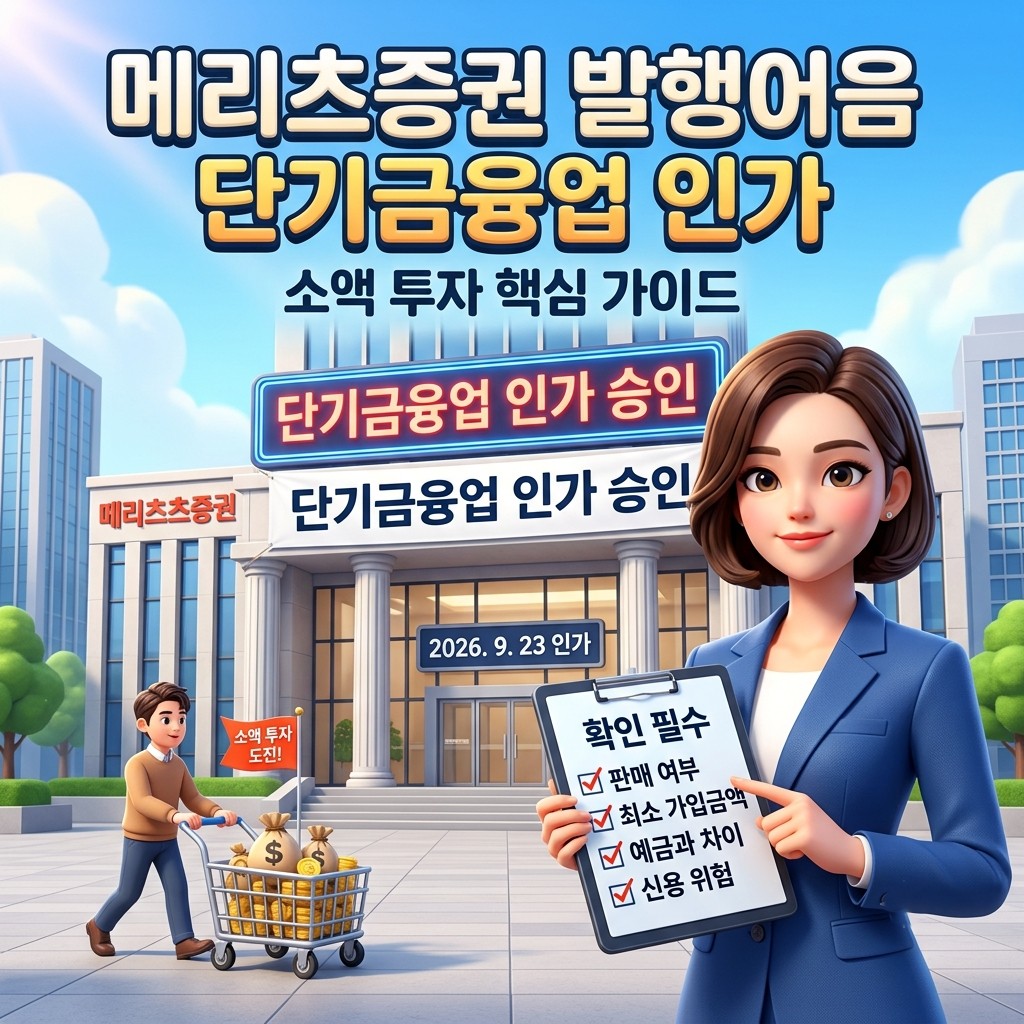 메리츠증권 발행어음