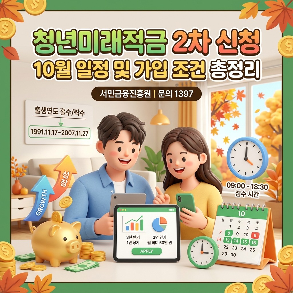 청년미래적금 2차 신청