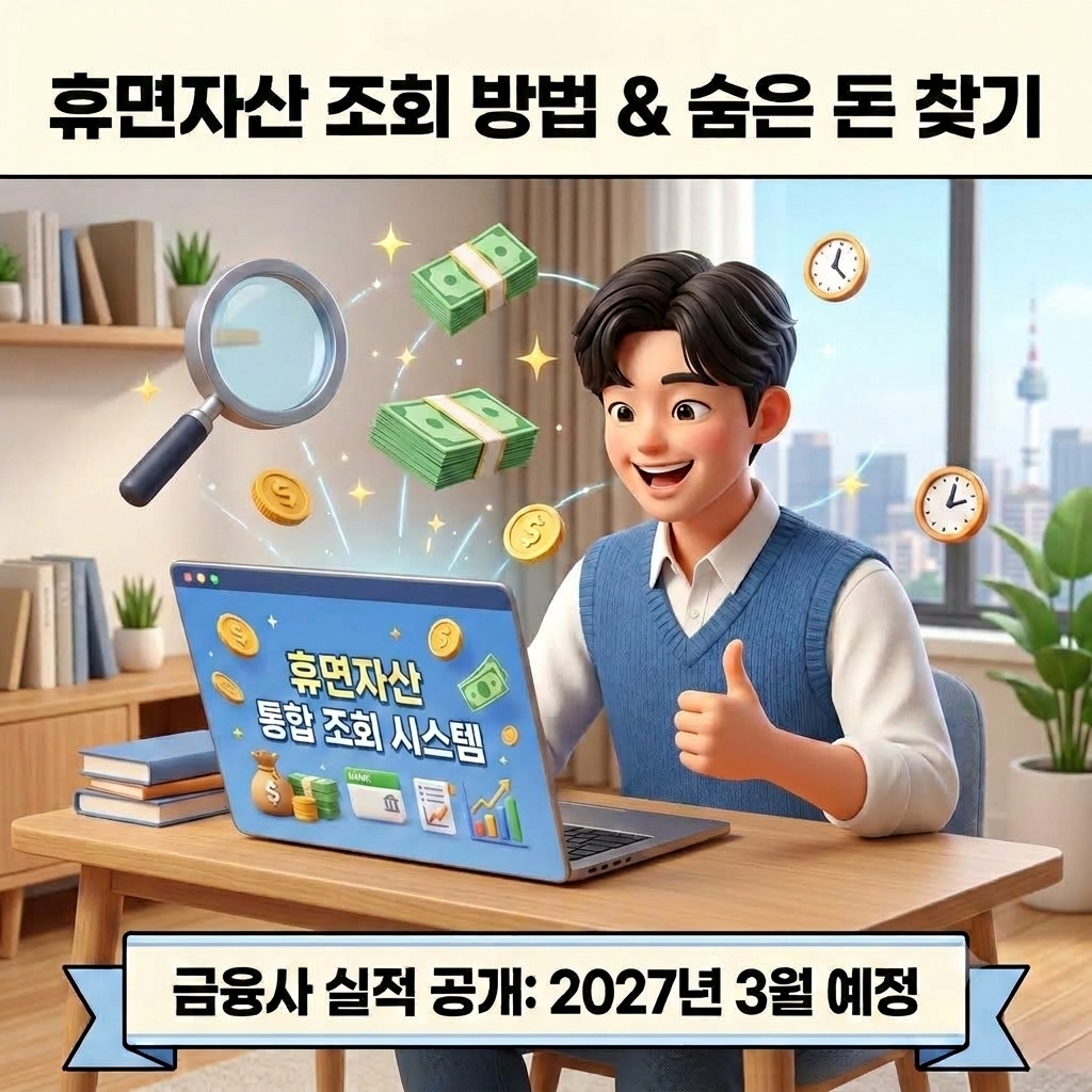 휴면자산 조회 방법